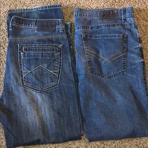 Men’s axel jeans 38x32 2 pair